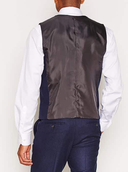 Shdone Myloiver Navy Waistcoat - obrazek 2